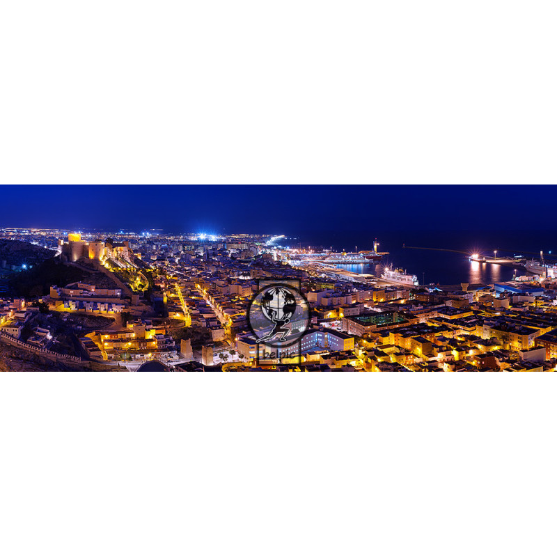 Almería, panorámica desde el oeste de la ciudad
