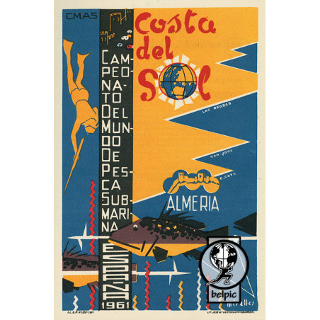 Campeonato del Mundo de pesca submarina (Almería, 1961)